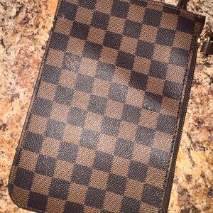 Louis Vuitton Brown and Black Checkered Men's Bag